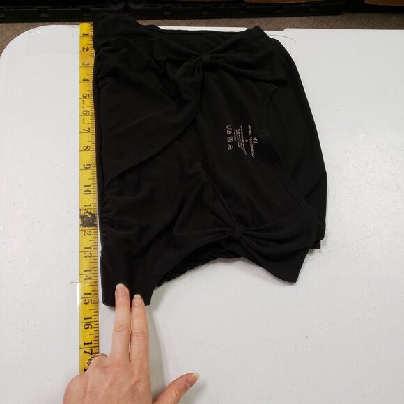 Work To Weekend Womens Y2K Whimsigoth Babydoll Top Size S Office Stretch Capsule - Picture 4 of 7